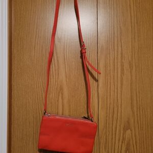 Matt & Nat Vibrant Coral Crossbody Bag